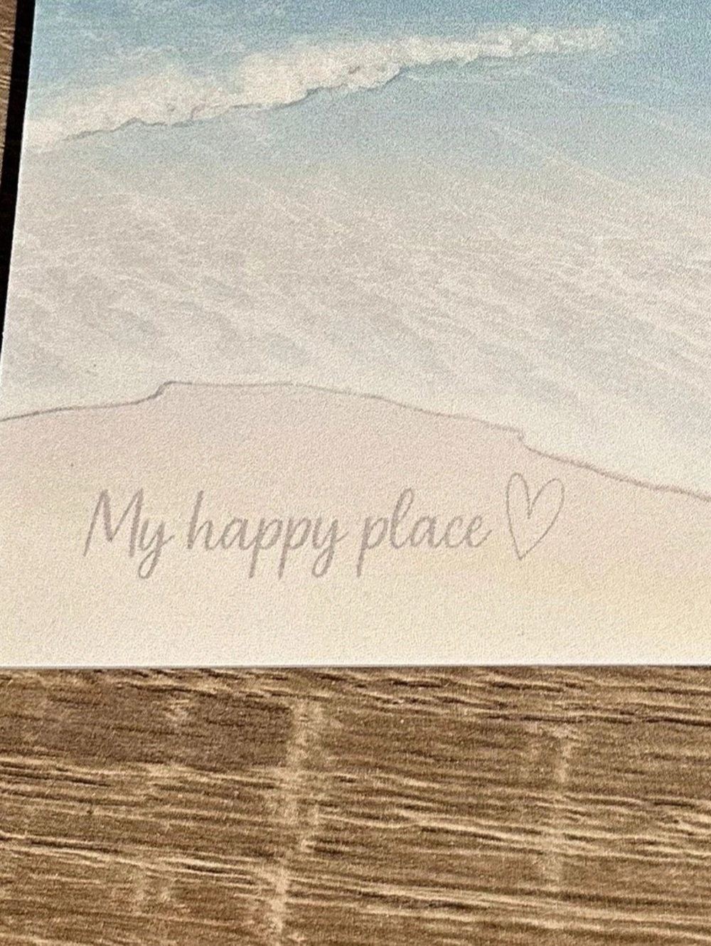 Beach Scene Notepad - Picture 2 of 2